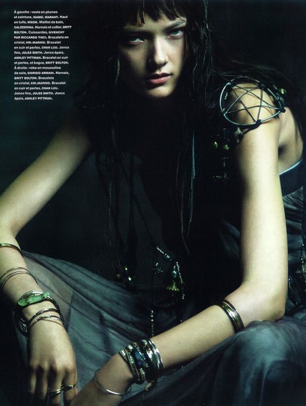 Новые лица: Юми Ламберт в журнале Numero