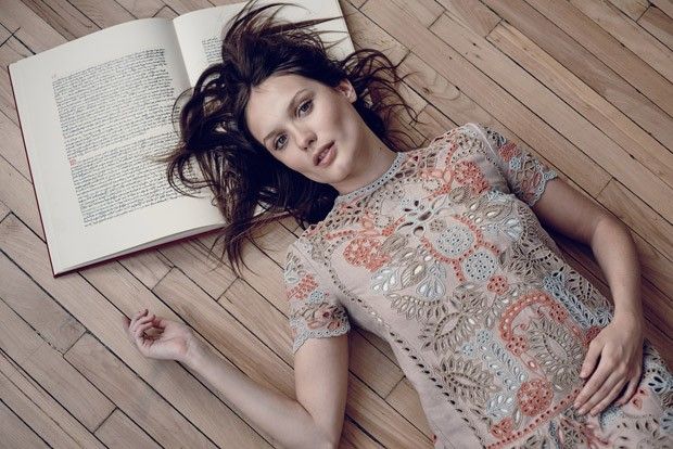 Ана Жирардо на страницах журнала Flaunt