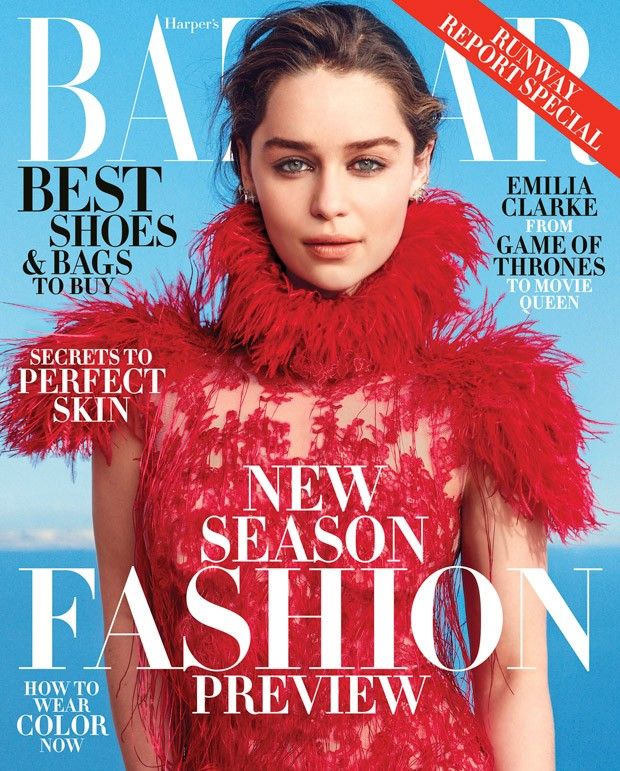 Эмилия Кларк в американском Harper’s Bazaar 