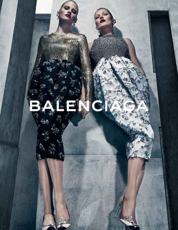 Кейт Мосс специально для Balenciaga 