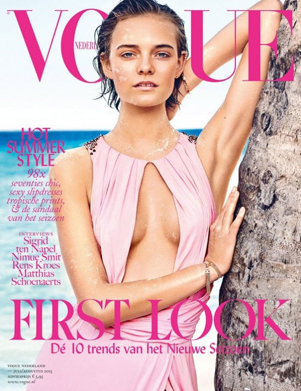 Нимуэ Смит на страницах голландского Vogue