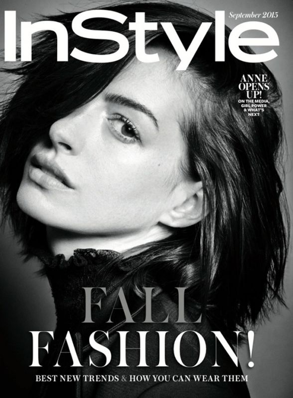 Энн Хэтэуэй на страницах InStyle