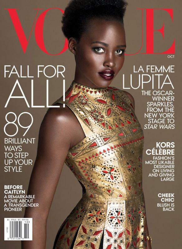 Лупита Нионго в американском Vogue
