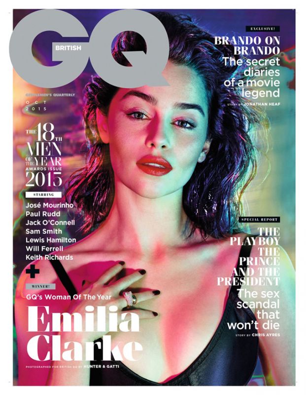 Эмилия Кларк в британском GQ