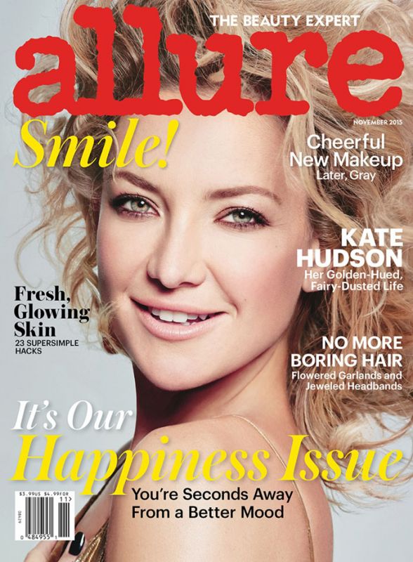 Кейт Хадсон в журнале Allure