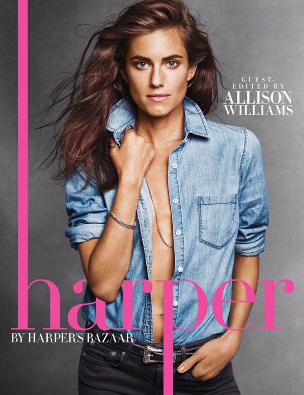 Эллисон Уильямс на страницах Harper’s Bazaar