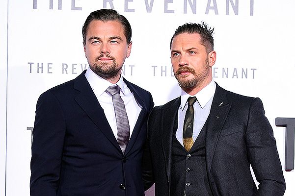 Леонардо ДиКаприо и Том Харди представили картину «Выживший»