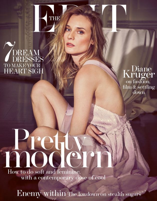Дайан Крюгер на страницах The Edit from Net-a-Porter 