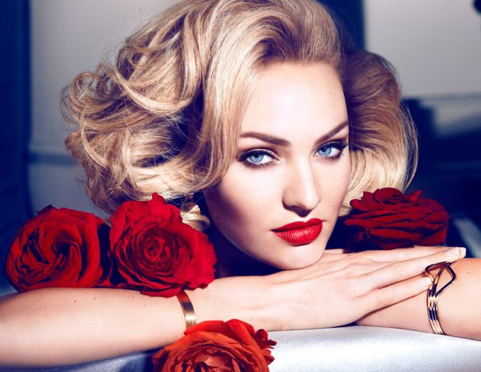 Кэндис Свэйнпол специально для Max Factor