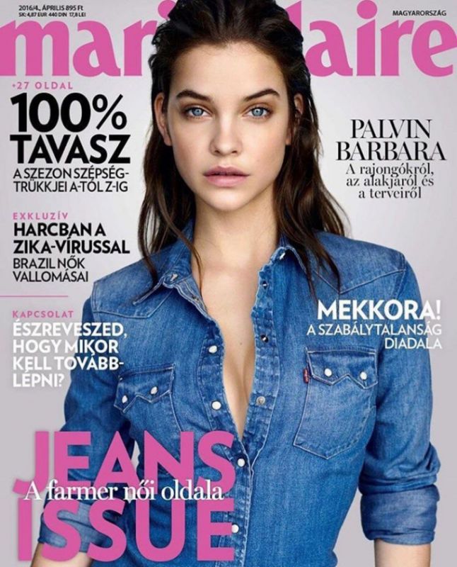 Барбара Пэлвин в венгерском Marie Claire