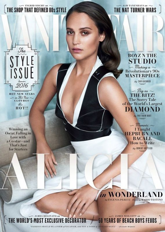 Алисия Викандер на страницах Vanity Fair 