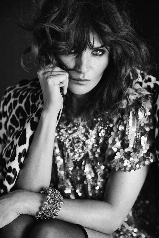 Хелена Кристенсен в португальском Vogue