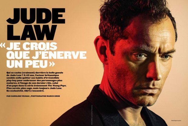 Джуд Лоу во французском GQ