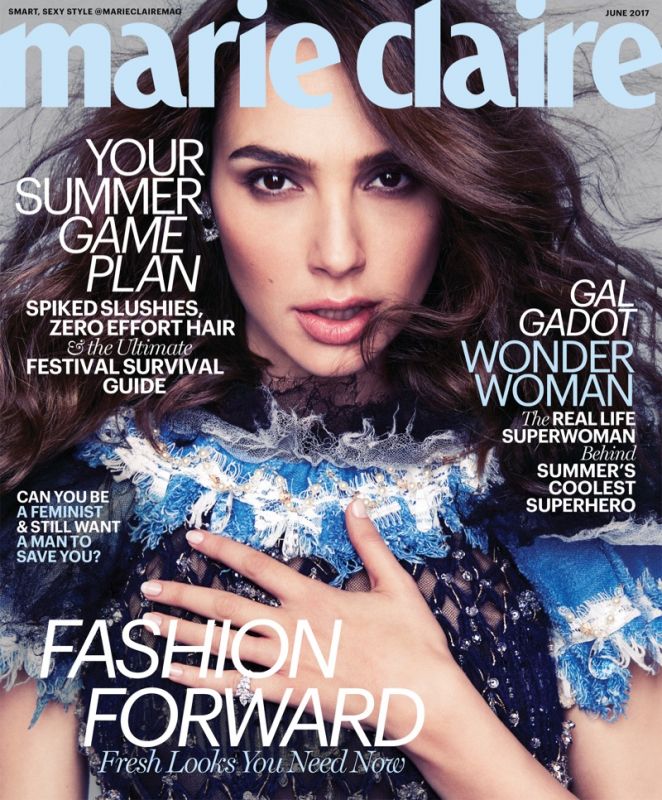 Галь Гадот в журнале Marie Claire