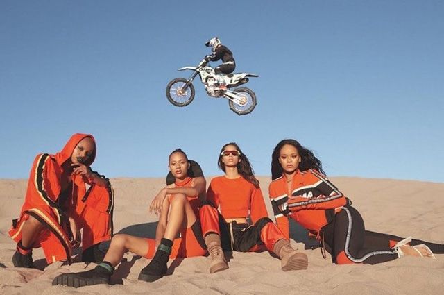 Рианна специально для Fenty x Puma