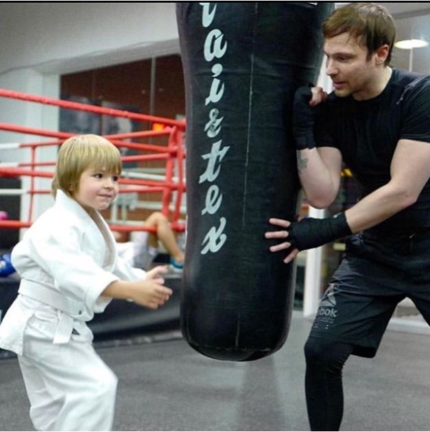 Алексей Чадов растит сына спортсменом